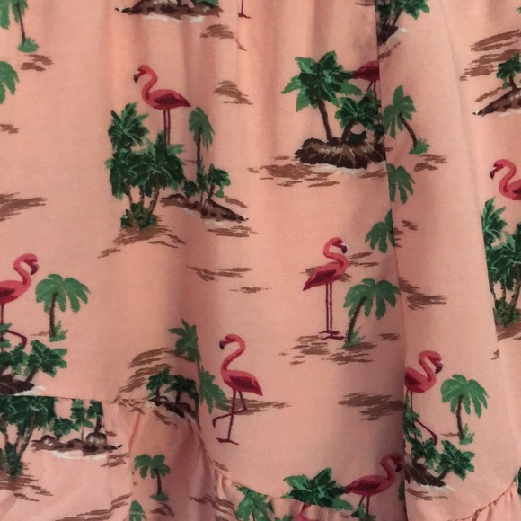 Forever 21 Flamingo and Palm Tree Shorts Size Small - Picture 6 of 6